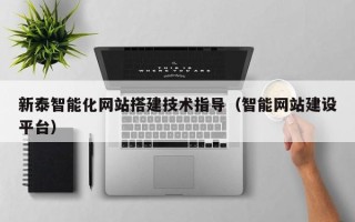 仁怀新泰智能化网站搭建技术指导（智能网站建设平台）